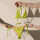 "Sour Puss" Lemon Vulva- String bikini (Recycled)