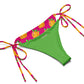 "Sour Puss" Lemon Vulva, pink- String Bikini (recycled)